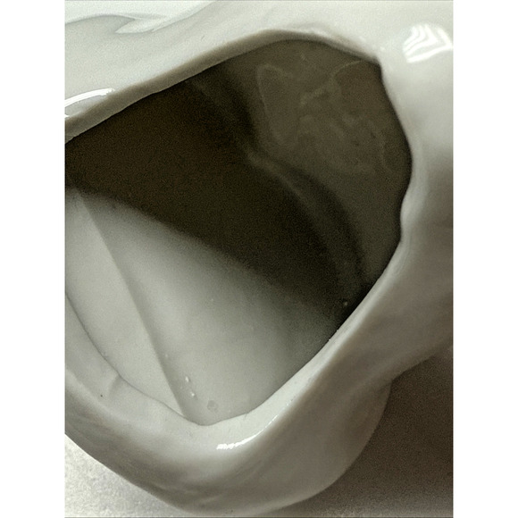 Vtg Midwest Cannon Falls Halloween Ceramic Ghost Pumpkin Candle Holder Luminary - Picture 9 of 12